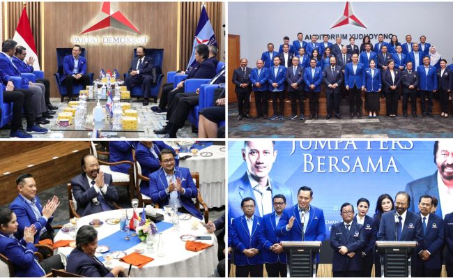 Kunjungan Surya Paloh ke Demokrat, AHY: Kami Ingin Kapal Koalisi Ini Berlayar dan Menang