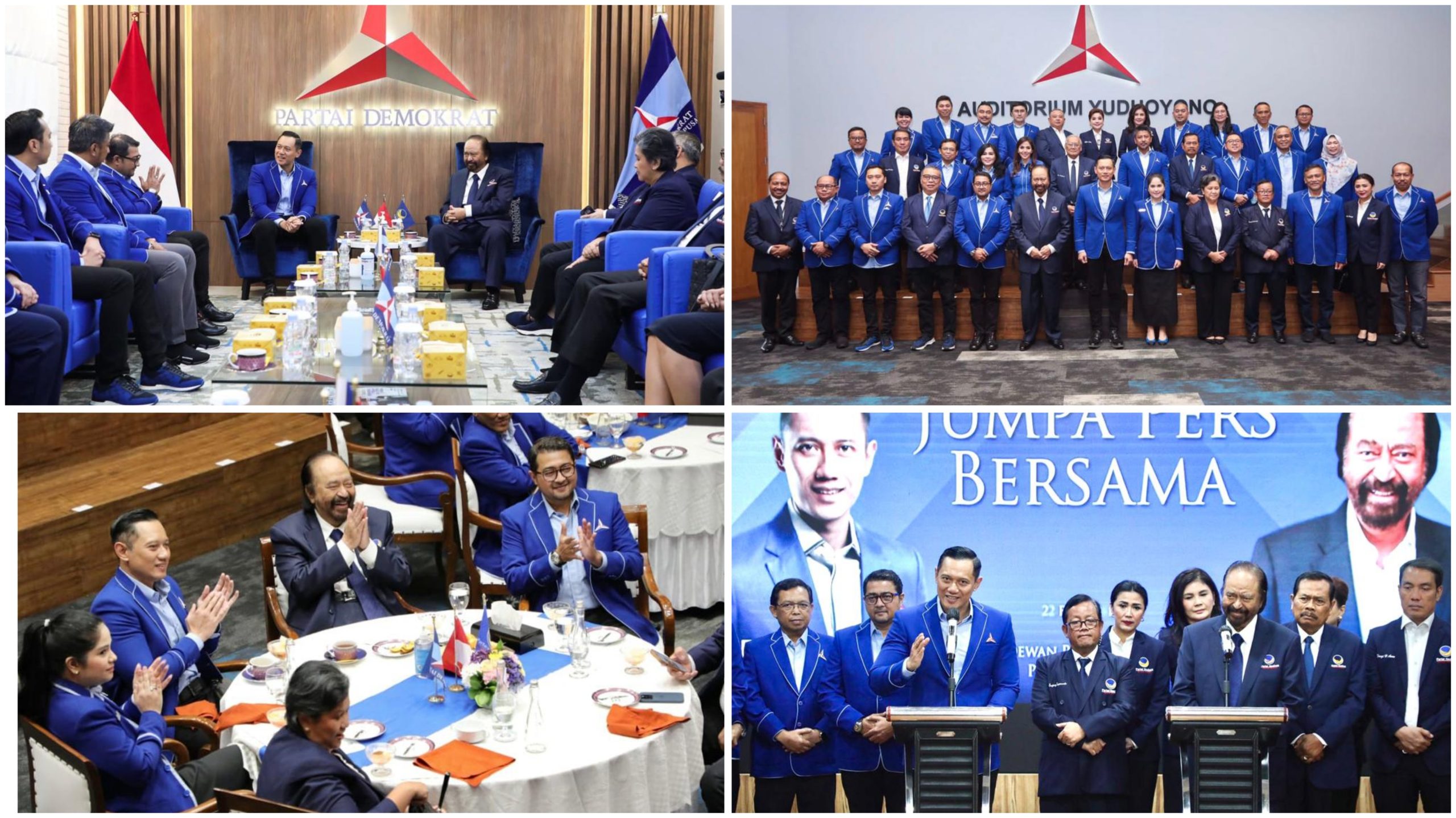 Kunjungan Surya Paloh ke Demokrat, AHY: Kami Ingin Kapal Koalisi Ini Berlayar dan Menang