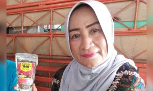 Masuk Pasar Modern, Pelaku UMKM Kopi Jahe “INA” Minta Perhatian KADIN Konawe