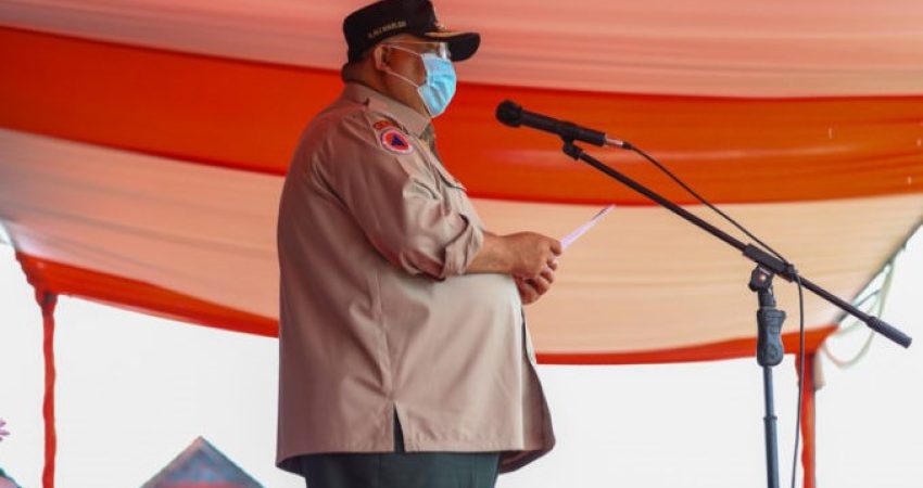Pimpin Apel Siaga Penanggulangan Bencana, Ali Mazi Harap Tingkatkan Keterpaduan dalam Kerjasama