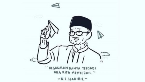 Bercerita Tentang Kepergian BJ Habibie