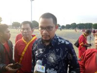 Hanafi Rais saat dimintai komentar terkait penangkapan sejumlah tindak FOTO : NADHIR ATTAMIMI