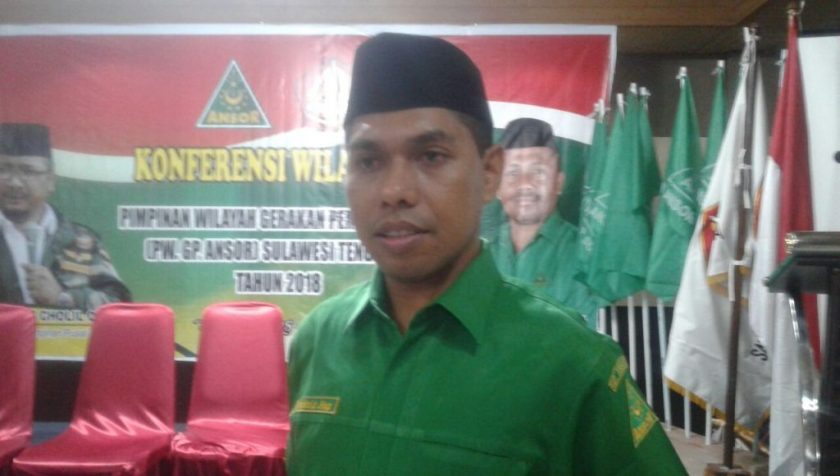 Usai Terpilih Secara Aklamasi, Pendais Haq Pimpin GP Ansor Sultra