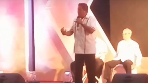 Video, Begini Gaya Hugua di Debat Publik Kandidat Gubernur Sultra Sesi II