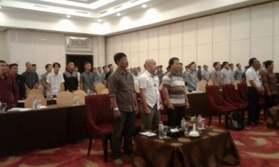 Pelaksanaan perekrutan calon karyawan Smelter yang dilaksanakan ESDM dan AP3I bersama PT Ifishdeco di salah satu Hotel di Kendari. FOTO : HERMAN