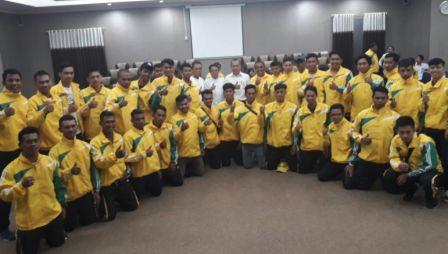 Pomnas di Makassar, 80 Atlet Diberangkatkan dari Universitas di Sultra