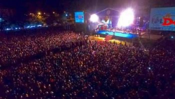 Konser Fildan, Penonton Membludak di Halaman Eks MTQ