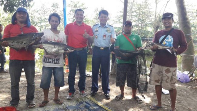 Hadirkan Keakraban, Lanud Adisutjipto Gelar Kangen Mancing