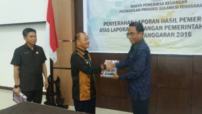 Pemda Konsel Raih WTP Pertama Kali