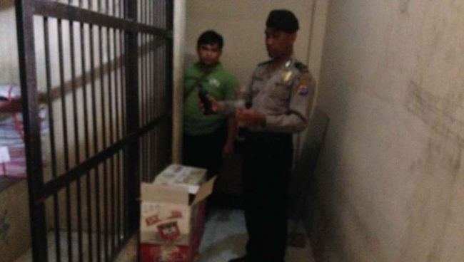 Operasi Pekat, Polsek Umbulharjo Berhasil Grebeg Gudang Miras