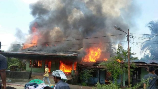 Puluhan Rumah Musnah Terbakar di Subulussalam