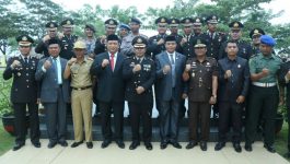 Bupati Muna Pimpin Upacara HUT ke 71 Bayangkara