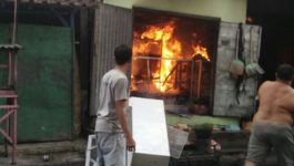 Ruko Penjual Gas Elfiji Ludes, Pemiliknya Alami Luka Bakar