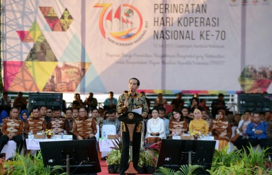 Presiden Ingatkan Penggerak Koperasi Tak Takut Berkompetisi