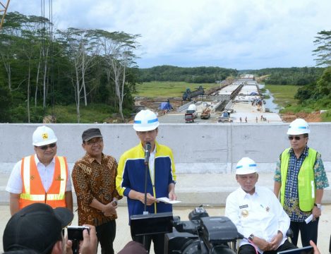 Presiden Targetkan Ruas Tol Balikpapan - Samarinda Selesai Desember 2018