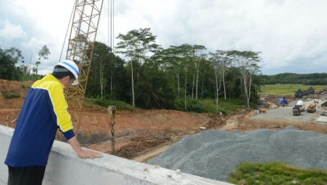 Presiden Targetkan Ruas Tol Balikpapan - Samarinda Selesai Desember 2018