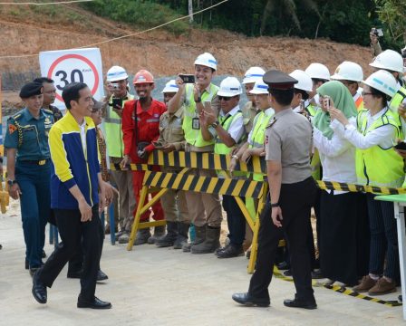 Presiden Targetkan Ruas Tol Balikpapan - Samarinda Selesai Desember 2018
