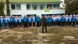 Mahasiswa Baru Poltekes Langsa Dibekali Materi Bela Negara Oleh TNI