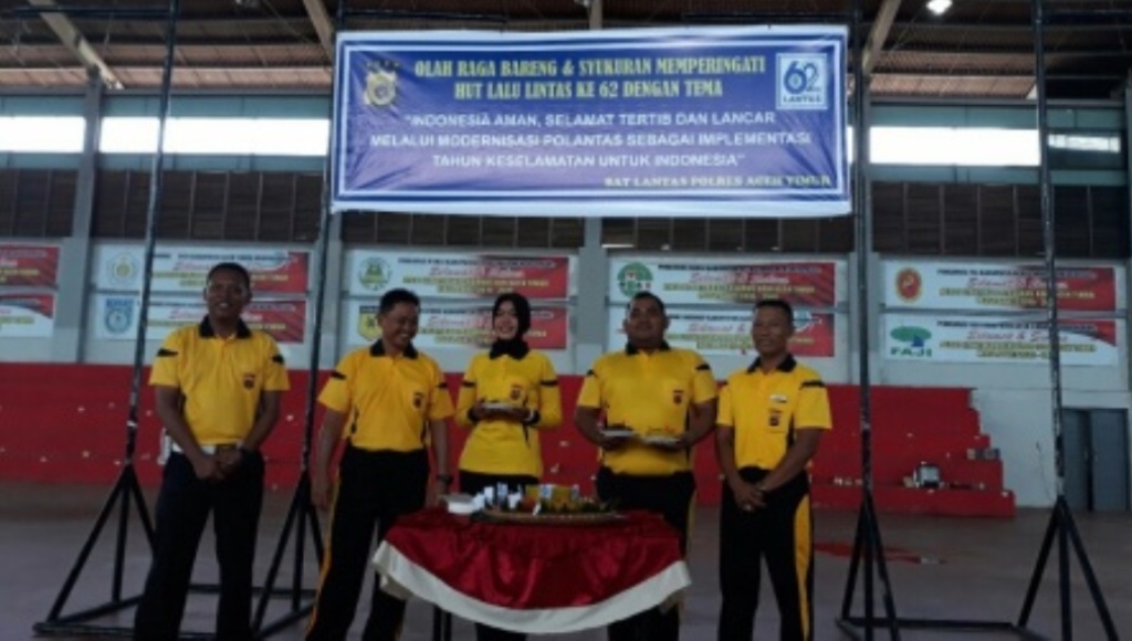 Peringati HUT Lalu Lintas ke 62, Ini yang Dilakukan Polres