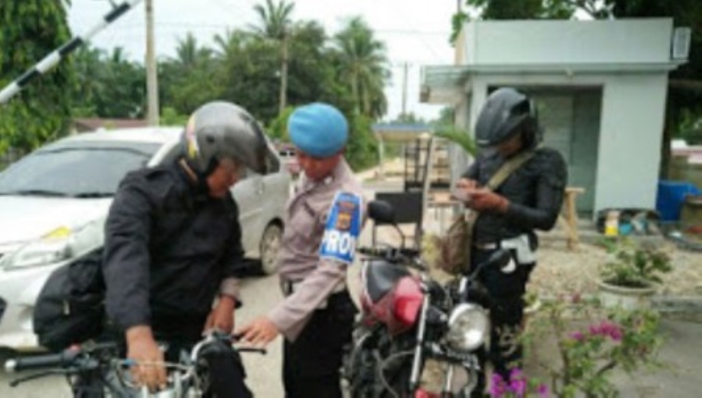 Gaktibplin Sebelum Memasuki Mapolres