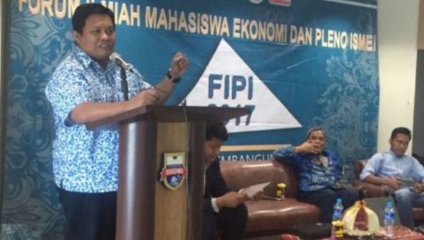 Balon Cagub Sultra ini Jadi Pemateri ISMEI di Makassar