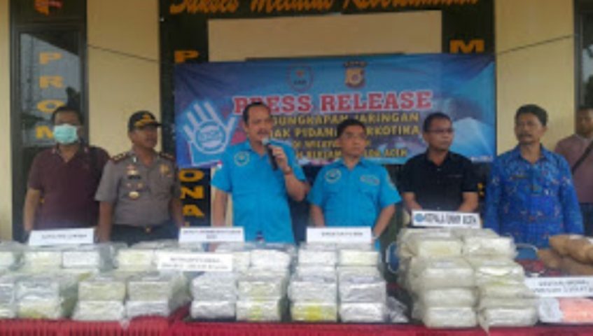 BNN Amankan 30 Kg Sabu Dari Seorang Pemuda di Aceh