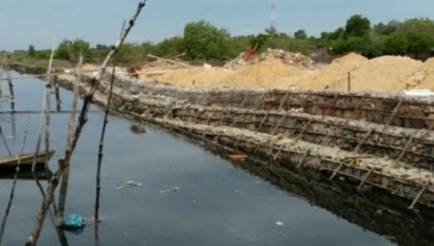 KANA Soroti Proyek Bronjong Yang Diduga Dikerjakan Asalan