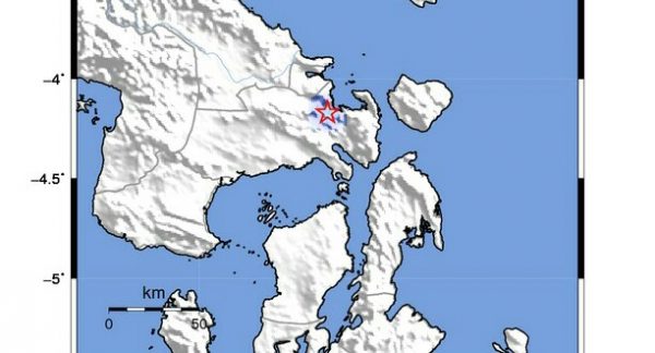 Heboh, Getaran Gempa Bumi Terjadi 2 Kali di Kendari