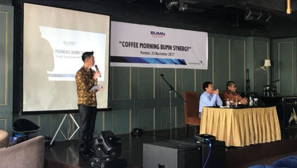 Sinergikan Program, Beberapa BUMN Gelar Coffee Morning