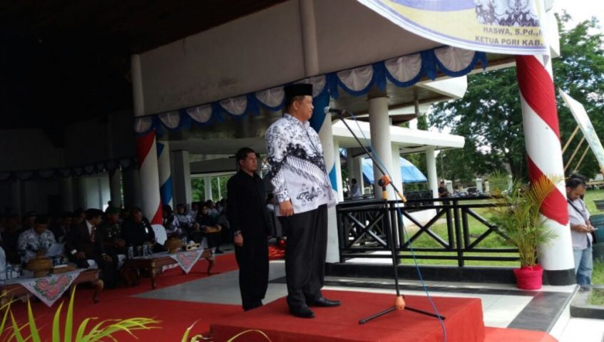 Peringati HGN, Guru&nbsp; di Muna Minta Diperhatikan