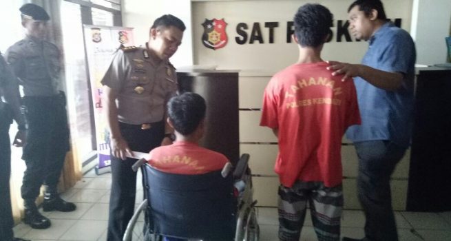 Tidak Dilengkapi Dokumen, Diduga Penadah Motor Curian Ditangkap Polisi.