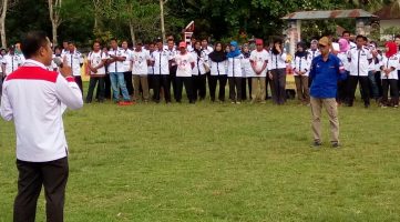 Gelar Apel Gerakan Coklit Serentak, Ketua PPK Landono : PPDP Adalah Ujung Tombak KPU