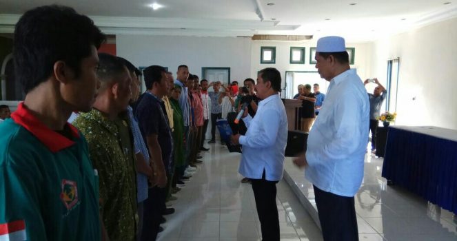 Kukuhkan Tim Pemenang di Buton, RM-SK Janji Percepat Pemekaran Kepton