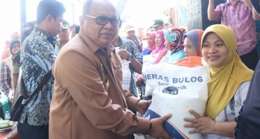 Bupati ini, Launching Beras Rastra Tahap I
