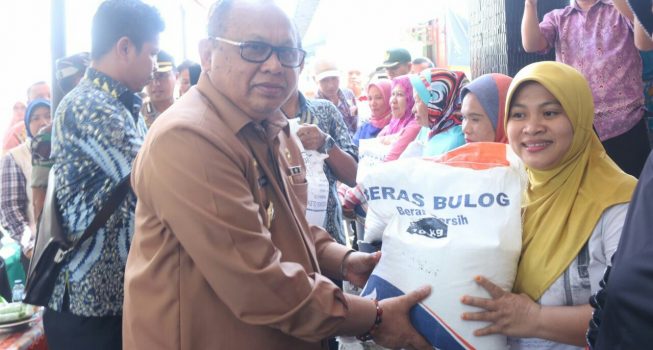 Bupati ini, Launching&nbsp;Beras Rastra Tahap I