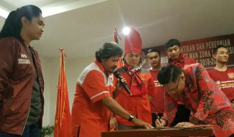 Tanda Tangan Wakil Wali Kota Kendari Tandai Resminya Macz Man Zona Sultra