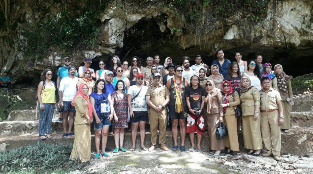 22 Wistawan Asing Kunjungi Destinasi Wisata di Muna