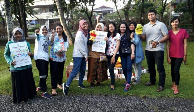 Komunitas GPAN Bali Adakan Perpustakaan Kaget