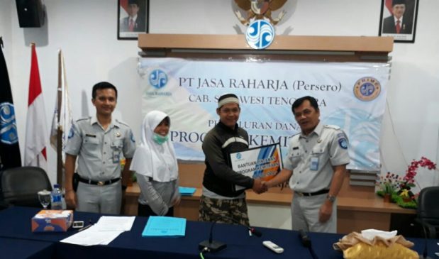 Jasa Raharja Cabang Sultra Kembali Salurkan Bantuan Program Kemitraan