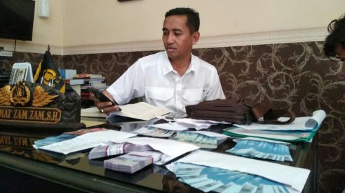 Tim Saber Pungli Polres Konawe Amankan Bendahara Dinkes Konawe