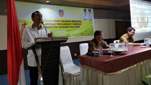 Buka Renstra OPD, Ini Kata Wabup Konsel