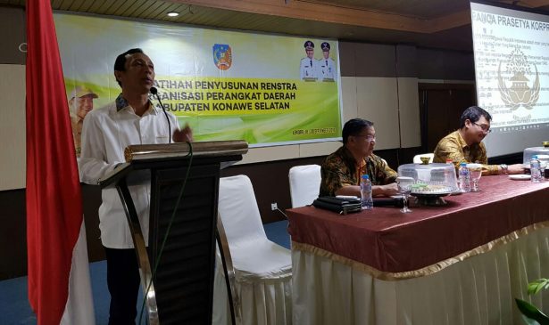 Buka Renstra OPD, Ini Kata Wabup Konsel