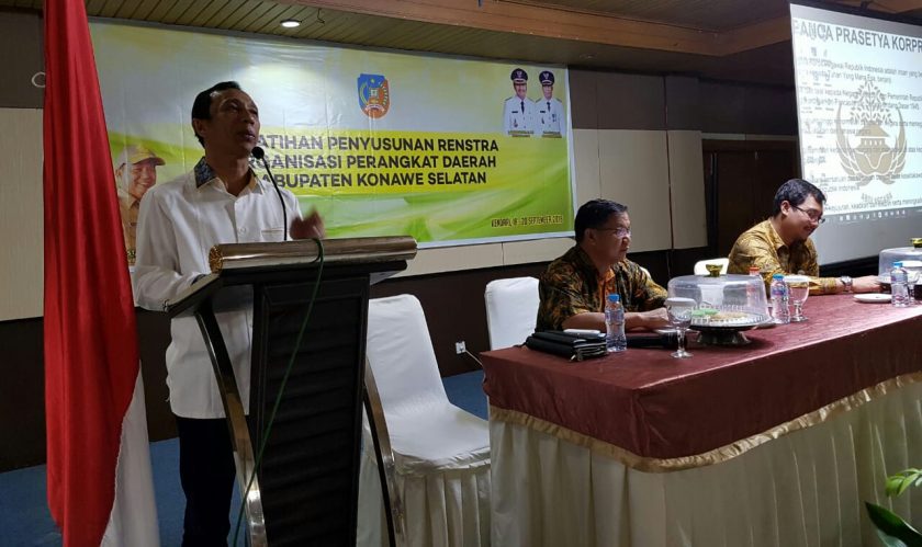 Buka Renstra OPD, Ini Kata Wabup Konsel
