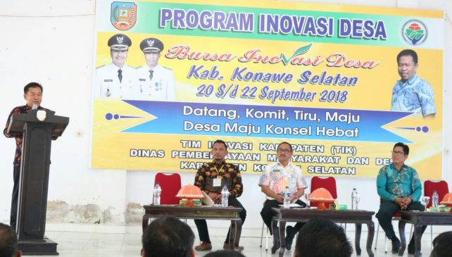 Gelar Bursa Inovasi Desa, Ini Kata Kepala DPMD Konsel