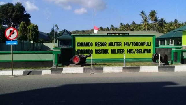 Peduli Tsunami Sulteng, Kodim 1415/Selayar Buka Posko Penggalangan Dana