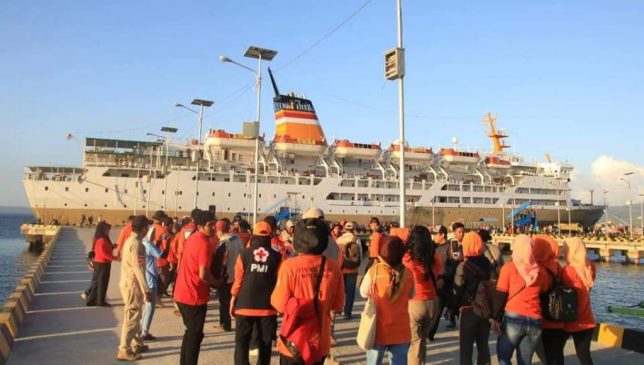 Wali Kota Baubau Resmi Lepas Relawan ke Palu