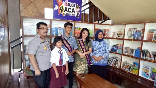 Duta Buku Apresiasi Pojok Baca Polsek Kebon Jeruk