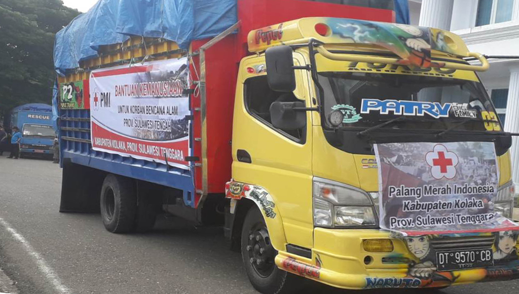 Sebagai bentuk kepedulian terhadap korban gempa dan tsunami di Palu dan Donggala