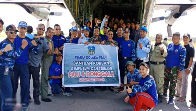 Kabupaten Koltim Bantu Korban Bencana Gempa dan Tsunami di Sulteng