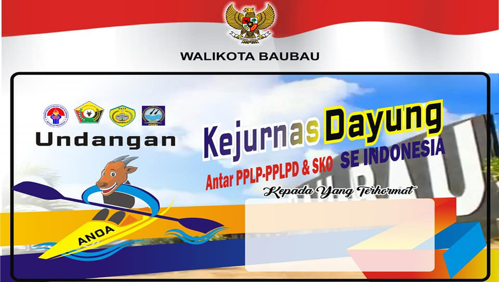 Baubau Tuan Rumah Kejurnas Dayung 2018